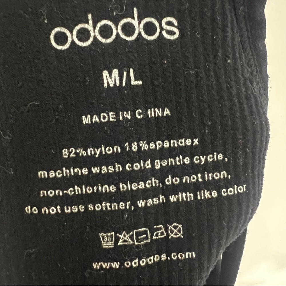 Black Ribbed Tank Top - Picture 4 of 4